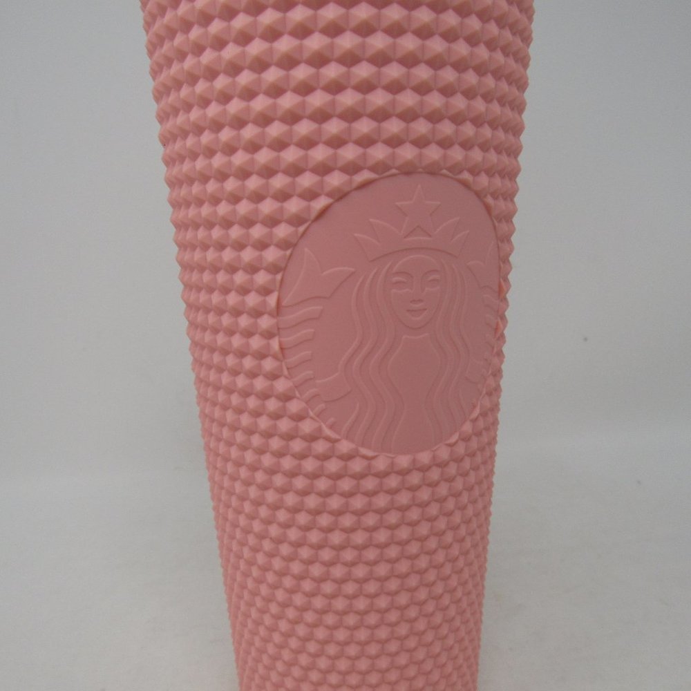 Spring 2020 Starbucks Matte Pink Studded Tumbler - Picture 5 of 8